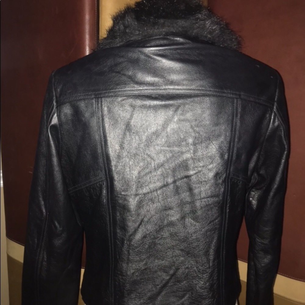Leather Limited black women’s jacket - Picture 3 of 6